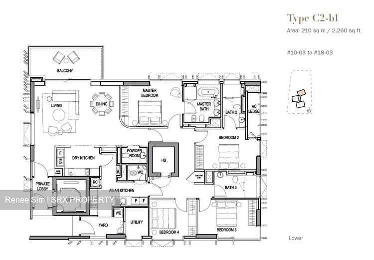 3 Orchard By-The-Park (D10), Condominium #242884191